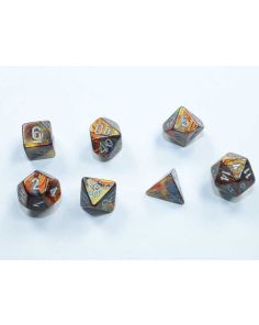 Lustrous Mini-hedral Gold/silver 7-Die set