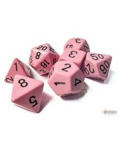Opaque Pastel Pink / Black