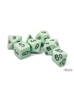 Opaque Pastel Green / Black