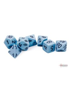 Opaque Pastel Blue / Black