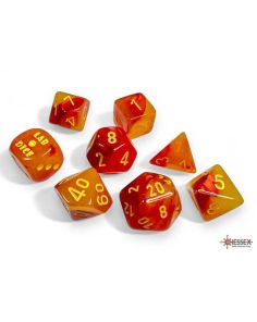 Lab Dice Gemini Gellow-Red / Yellow