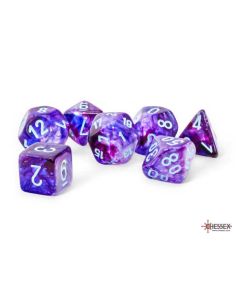 Nebula Nocturnal / Turquoise Mega-hedral 7-Die Set