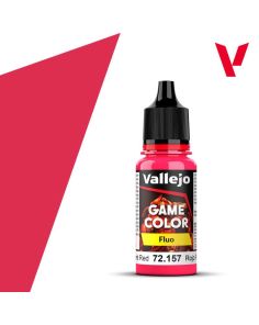 Game Color Fluoresent Red