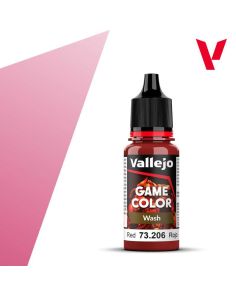 Game Color Wash Red