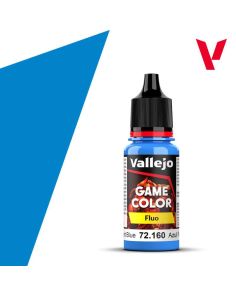 Game Color Fluoresent Blue