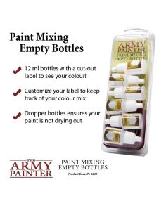 Paint Mixing Empty Bottles