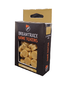 Dreamtrace Game Tokens: Leatherwork Tan