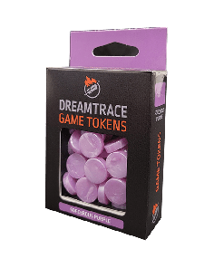 Dreamtrace Game Tokens: Sorcerous Purple