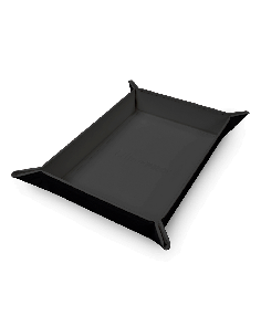 Vivid Magnetic Folding Dice Tray - Black