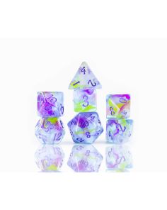 Watercolors Dice Set
