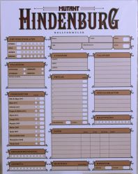 Mutant Hindenburg: Rollformulär