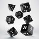 Classic RPG Dice Set Black/White