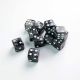 D6 Dice Set 12st Galaxy Series Moon