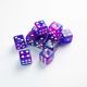 D6 Dice Set 12st Galaxy Series Nebula