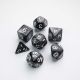 RPG Dice Set Galaxy Series Moon 