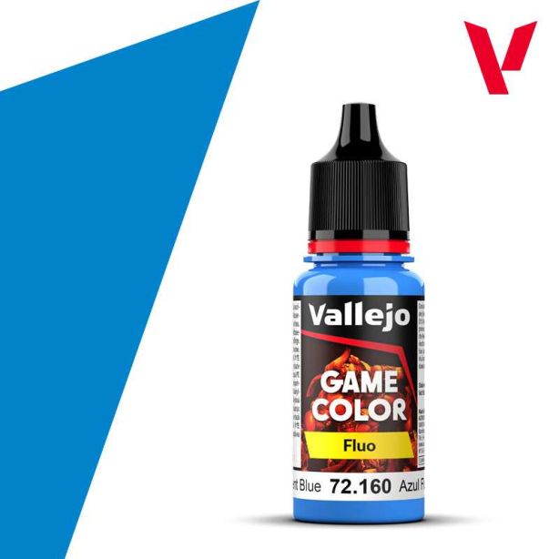 Game Color Fluoresent Blue