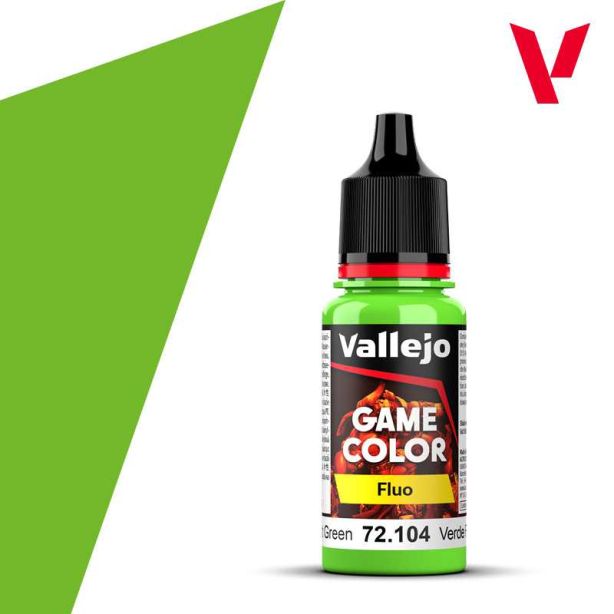 Game Color Fluoresent Green