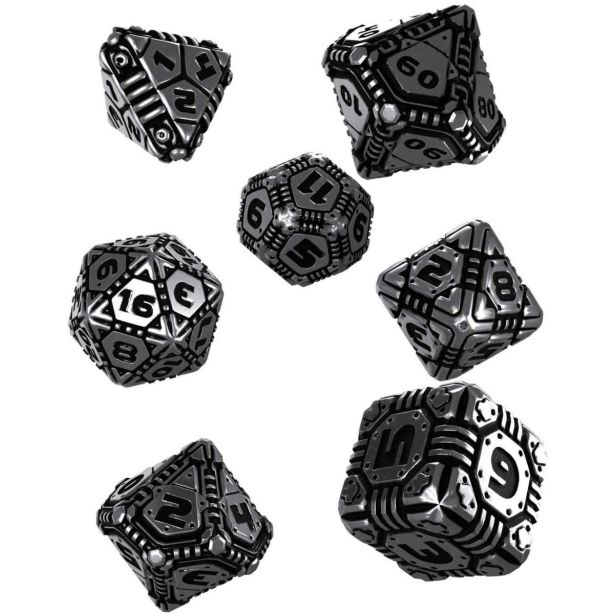 Metal Tech Dice Set