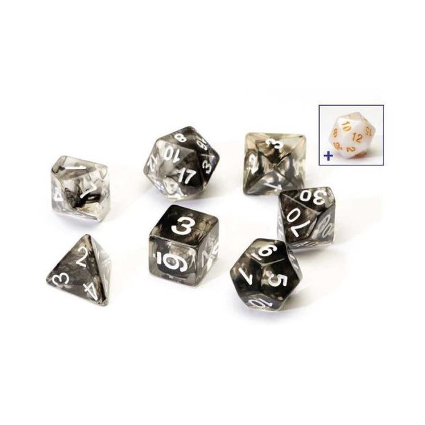 Cloud Black Dice Set