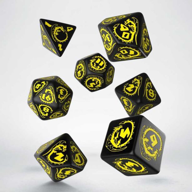 Dragons RPG Dice Set Morion