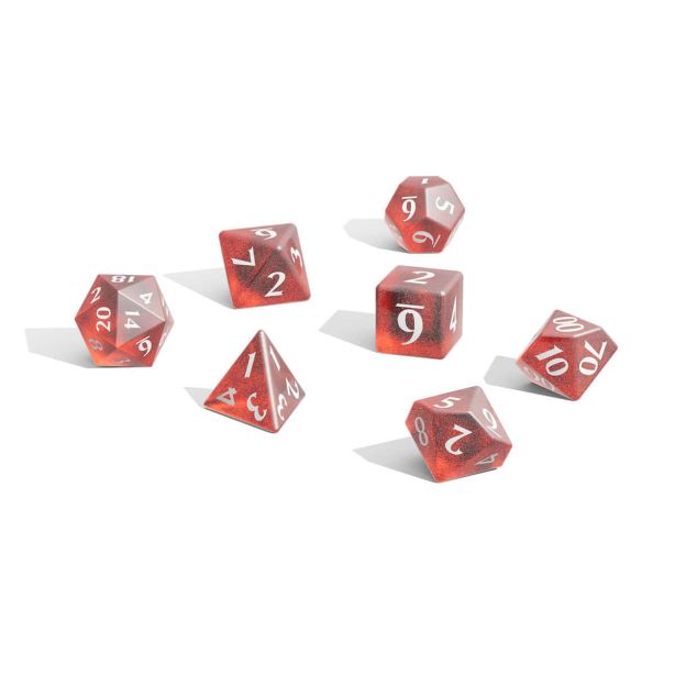 Eclipse Pumpkin Orange 11 Dice Set 