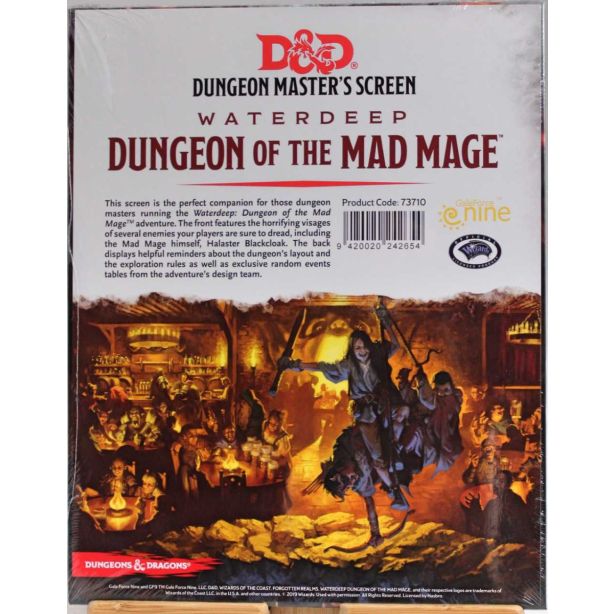 DM Screen Dungeon of the Mad Mage