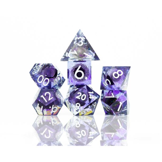 Sharp Midnight Dice Set