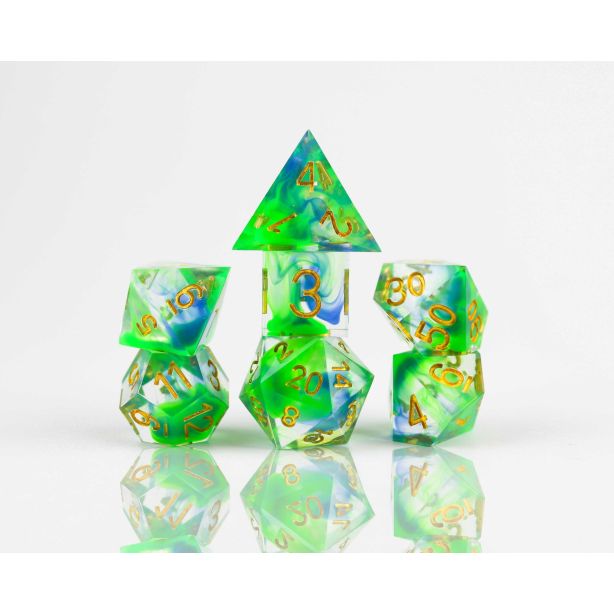 Sharp Cyprus Dice Set