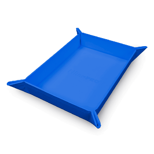 Vivid Magnetic Folding Dice Tray - Blue