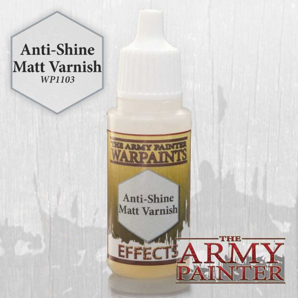 Warpaints Anti-Shine Matt Varnish