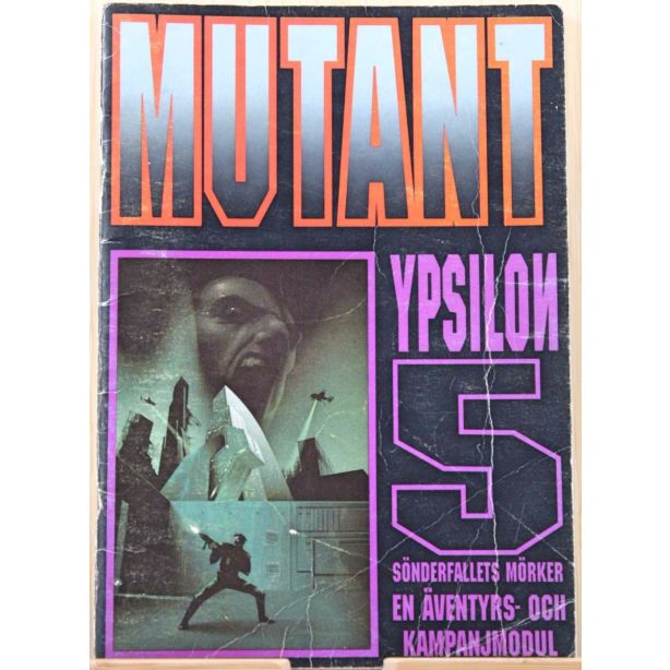 Ypsilon 5 ett äventyr till Mutant. Framsida.