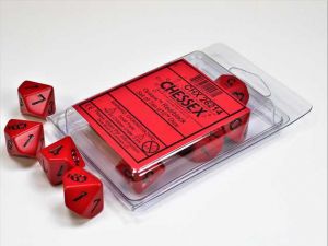 Opaque Red/Black 10st T10