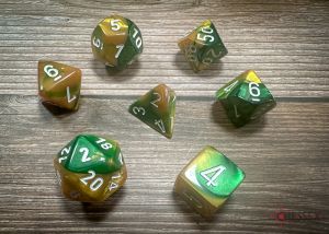 Gemini Gold-Green / White