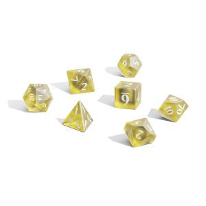 Eclipse Lemon Yellow 11 Dice Set 