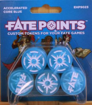 Fate Points Accelerated Core Blue