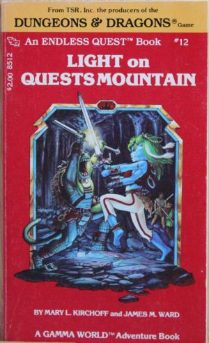 Light on Quests Mountain