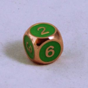T6 grön / koppar metal