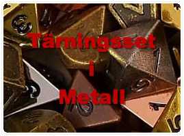 Metall Tärningar